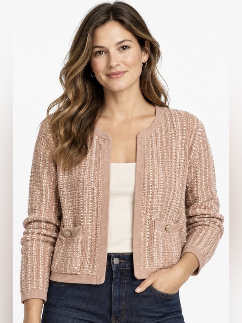 J. Crew Knit Cardigan Size XXS NEW Preppy Business Casual